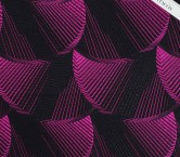 Fuxia jacquard relief lame