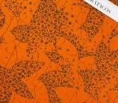 Jacquard lamÉ naranja