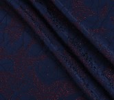 Blue jacquard with lamÉ