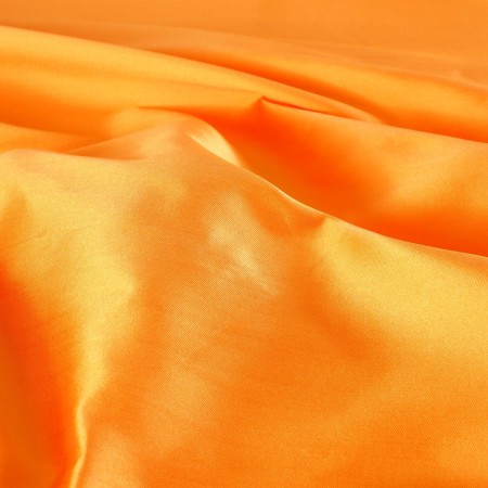 Orange paris mikado dyed yarn
