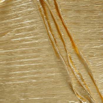 Gold fantasy pleated