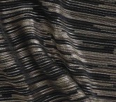 Plisado elastico negro oro