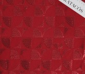 Lentejuelas diseño geometrico rojo
