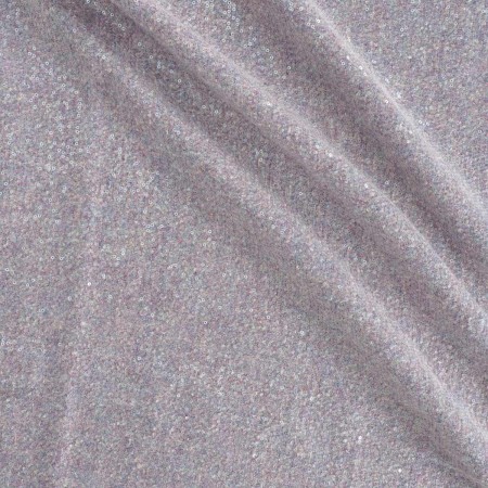 Lilac tweed sequins