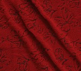 Bordado boho rojo