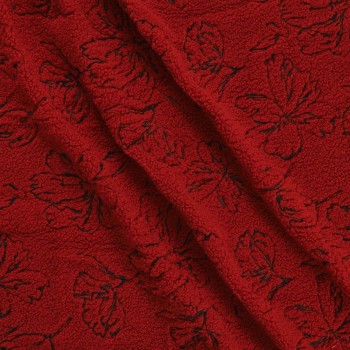 Bordado boho rojo