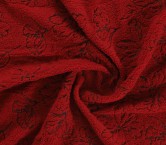 Bordado boho rojo