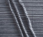 Violet glitter pleated velvet