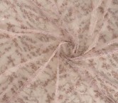 Pink rhinestone  embroidery