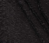 Canutillos con lentejuelas negro
