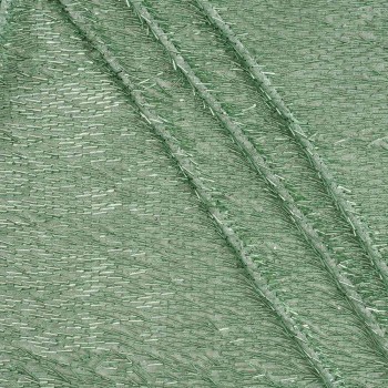 Canutillos con lentejuelas verde
