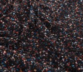 Paillet multicolor azul