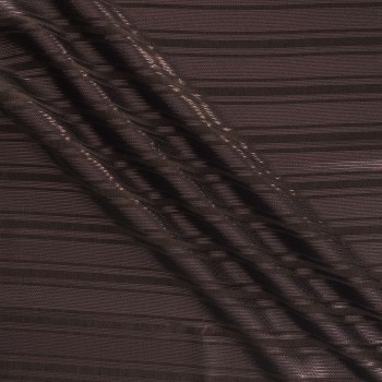 Brown striped sequins