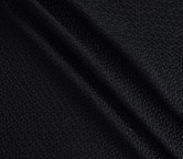 Jacquard cloqué geométrico negro