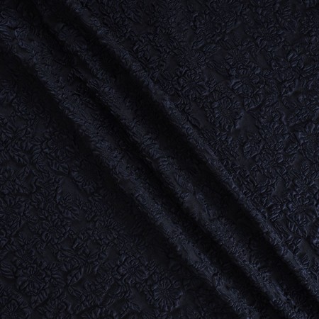 Blue navy jacq. ornamental relief