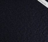 Blue navy jacq. ornamental relief