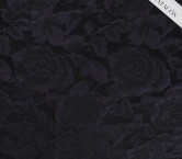 Jacquard cloqué floral violeta