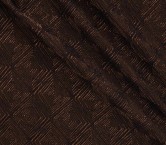 Jacq. geométrico lamé marron