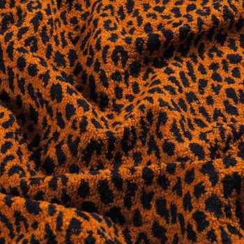 Jacquard lana marron