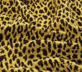 Mustard bouclé wool jacquard