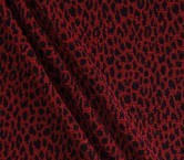 Mustard bouclé wool jacquard