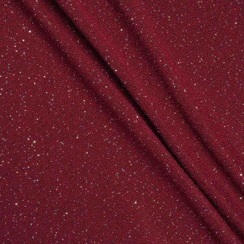 Bordeaux jacquard with paillette