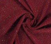 Bordeaux jacquard with paillette