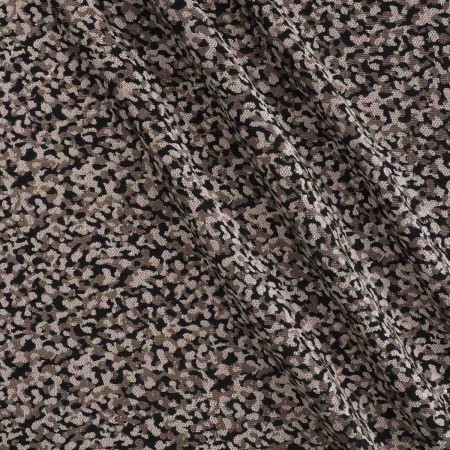 Jacquard lentejuelas marron
