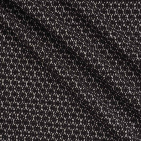 Jacquard geométrico lamé marron