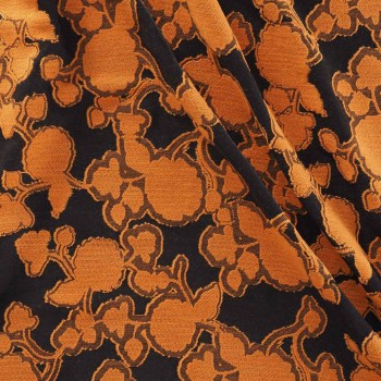 Jacq. flores fil coupé naranja