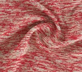 Tweed lana lamÉ rojo