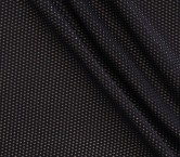 Jacquard hojas lamé negro