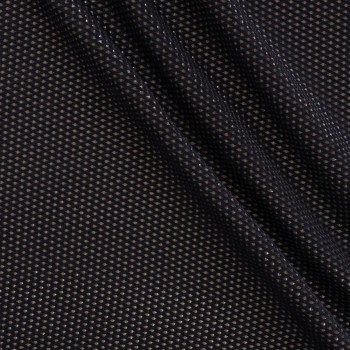 Garnet jacquard lamé leaves