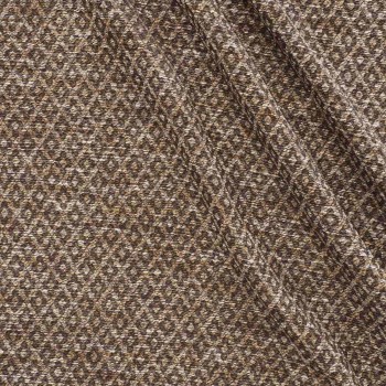 Jacquard geométrico lamé oro