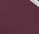 Jacquard organza relieve ciruela