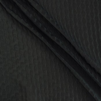 Jacquard organza relieve verde