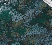 Jacquard floral lamé  verde