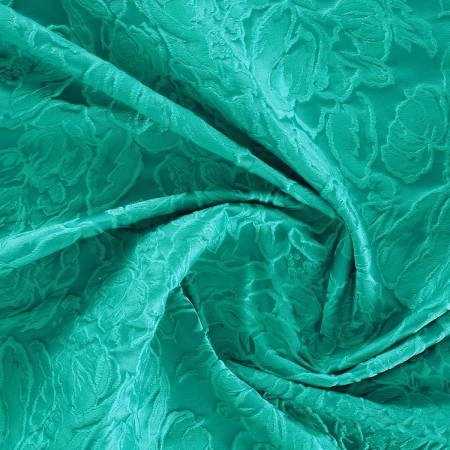 Jacquard relieve verde menta