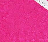 Fuchsia jacquard relief