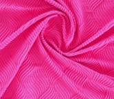 Jacquard geométrico fuxia