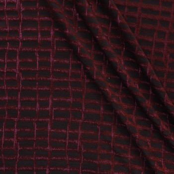 Bordeaux geometric jacquard