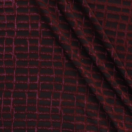 Bordeaux geometric jacquard