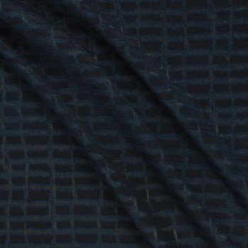 Jacquard geométrico verde