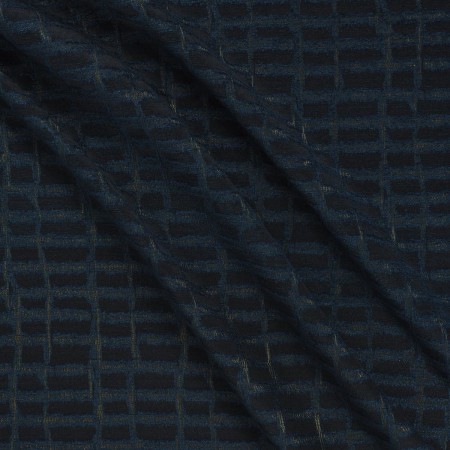 Jacquard geométrico verde