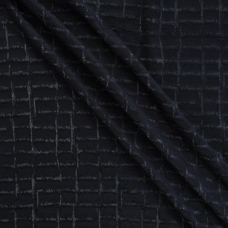 Jacquard geométrico marino