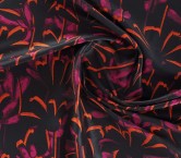 Jacquard floral verde amarillo