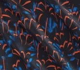 Jacquard floral verde amarillo