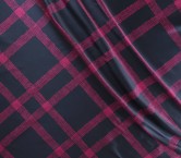 Cuadro mikado jacquard azul