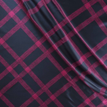 Cuadro mikado jacquard fuxia