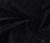 Jacquard piel de animal negro